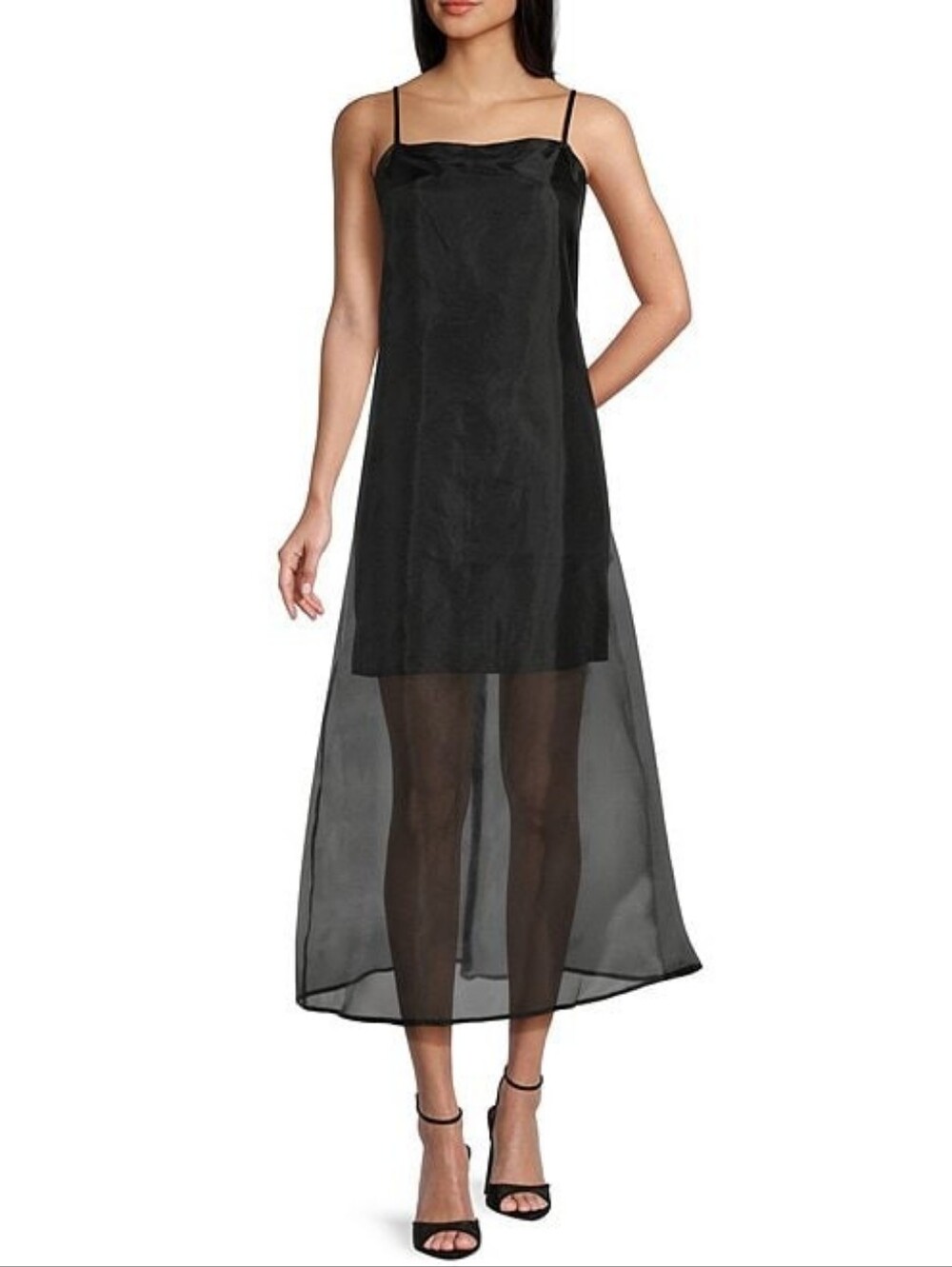 NWT Things Between Organza Midi/Maxi* Shift Dress Medium
